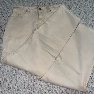 Gloria Vanderbilt Tan Denim Jeans